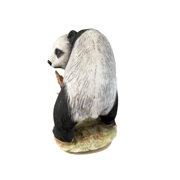 Vintage Lefton Panda Bear Ceramic Figurine #KW4910 Chipped - Picture 6 of 12